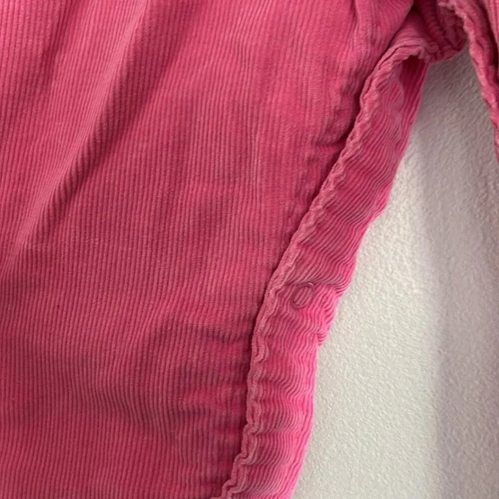 Carter Pink Corduroy Overalls 18MTH Snap Crotch Toddler  ***EUC Condition: SEE P